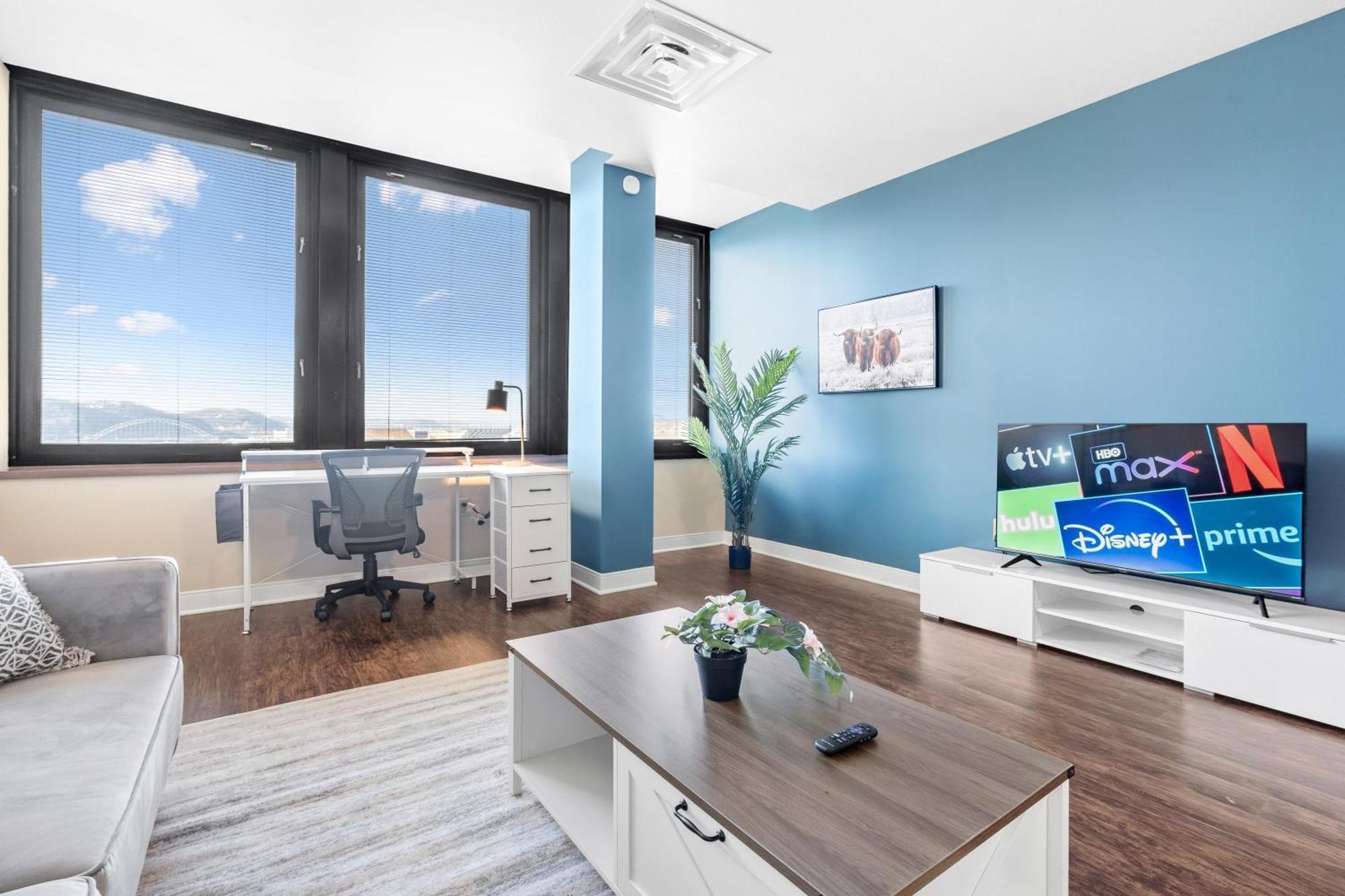 Luxury High Rise 1Bd River Views Downtown Πίτσμπουργκ Εξωτερικό φωτογραφία